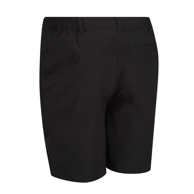 Black - Close up - Regatta Mens Highton Mid Shorts