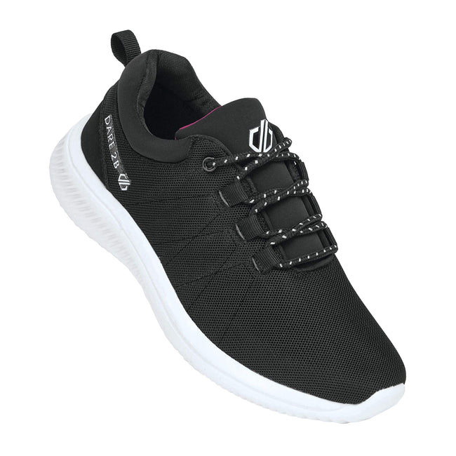 Black-White - Front - Dare 2B Womens-Ladies Sprint Trainers