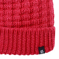 Berry Pink - Side - Dare 2B Womens-Ladies Convoke Bobble Hat