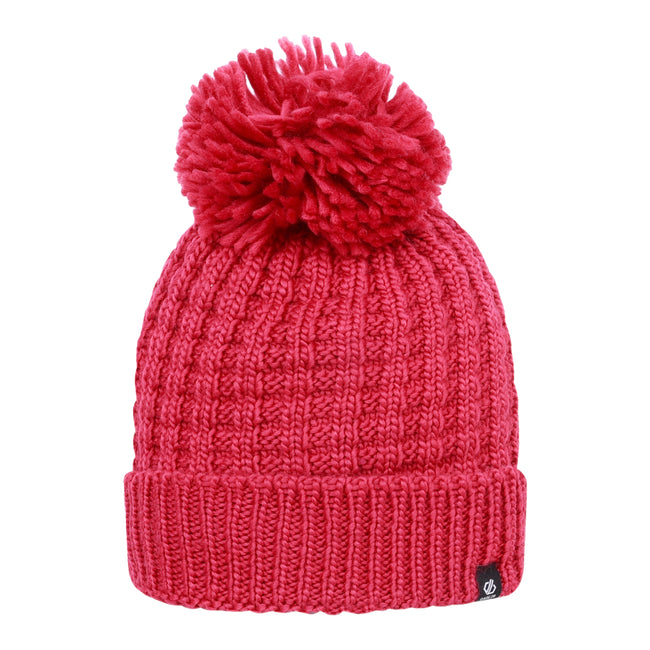 Berry Pink - Back - Dare 2B Womens-Ladies Convoke Bobble Hat