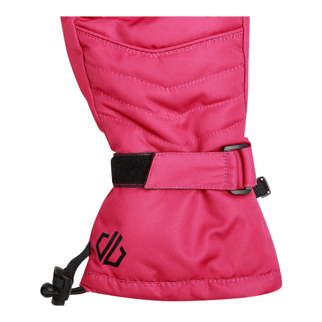 Berry Pink - Side - Dare 2B Womens-Ladies Acute Ski Gloves