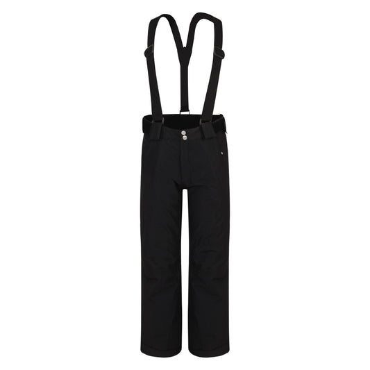 Black - Front - Dare 2B Childrens-Kids Motive Ski Pants