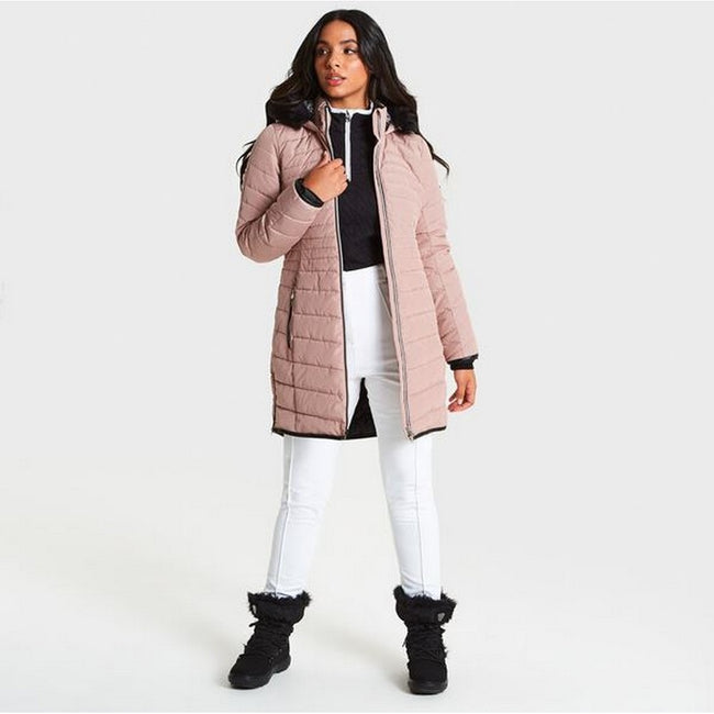 White - Lifestyle - Dare 2b Womens Slender Ski Trousers