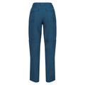 Moroccan Blue - Back - Regatta Womens-Ladies Chaska II Zip Off Trousers