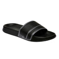 Black-Ash - Front - Regatta Mens Shift Slider Sandals