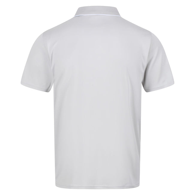 Silver Grey - Back - Regatta Mens Maverick V Active Polo Shirt