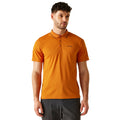 Fox-Ash - Front - Regatta Mens Maverick V Active Polo Shirt