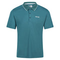Pacific Green - Front - Regatta Mens Maverick V Active Polo Shirt
