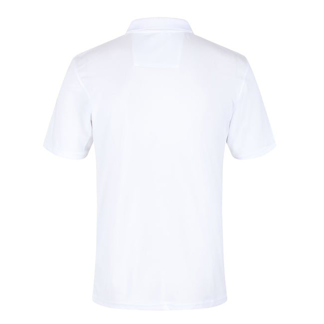 White - Back - Regatta Mens Maverick V Active Polo Shirt