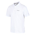 White - Side - Regatta Mens Maverick V Active Polo Shirt