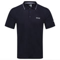 Navy - Front - Regatta Mens Maverick V Active Polo Shirt