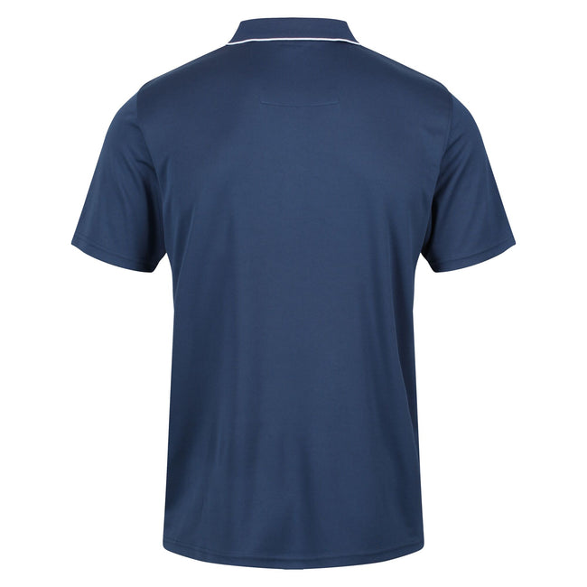 Moonlight Denim - Back - Regatta Mens Maverick V Active Polo Shirt