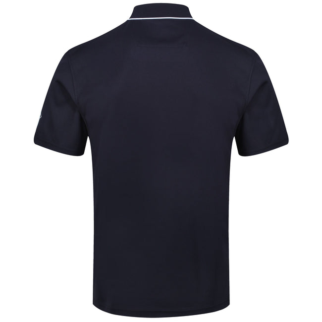 Navy - Back - Regatta Mens Maverick V Active Polo Shirt