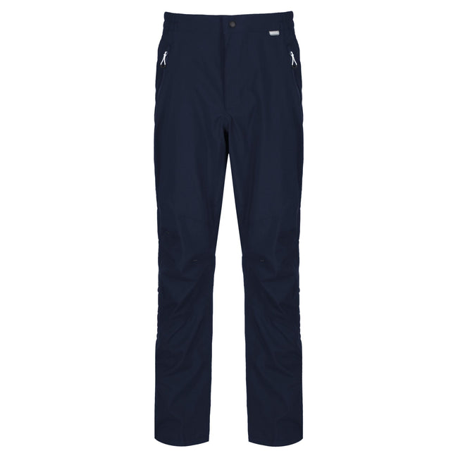Navy - Front - Regatta Mens Highton Stretch Overtrousers