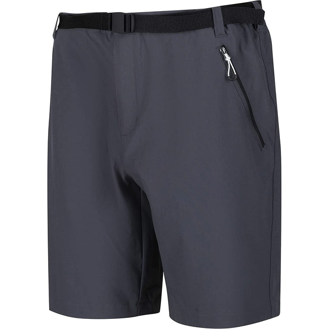 Seal Grey - Side - Regatta Mens Xert III Stretch Shorts