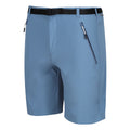 Coronet Blue - Side - Regatta Mens Xert III Stretch Shorts