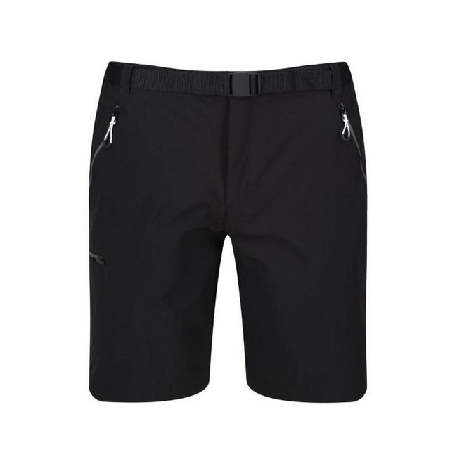 Black - Front - Regatta Mens Xert III Stretch Shorts