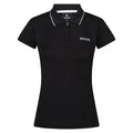 Black - Front - Regatta Womens-Ladies Maverick V Polo Shirt