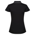 Black - Back - Regatta Womens-Ladies Maverick V Polo Shirt