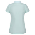Bleached Aqua - Back - Regatta Womens-Ladies Maverick V Polo Shirt