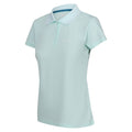 Bleached Aqua - Side - Regatta Womens-Ladies Maverick V Polo Shirt