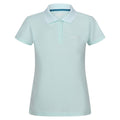 Bleached Aqua - Front - Regatta Womens-Ladies Maverick V Polo Shirt