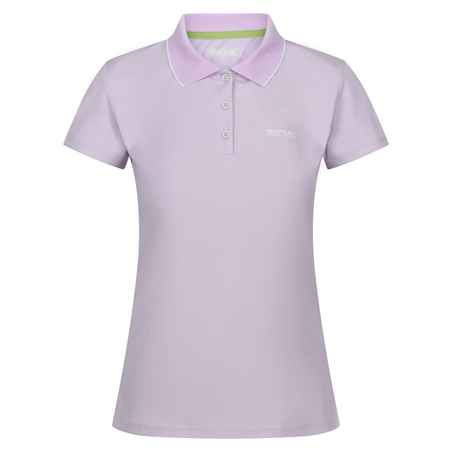 Lilac Frost - Front - Regatta Womens-Ladies Maverick V Polo Shirt