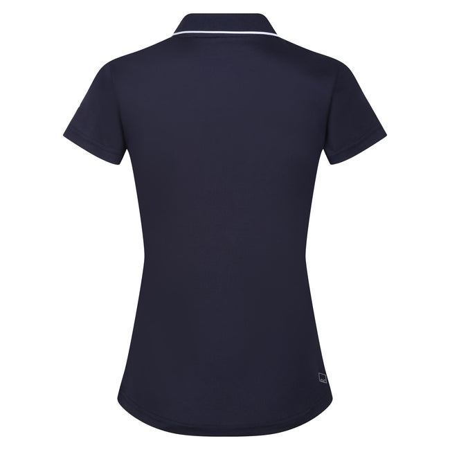 Navy - Back - Regatta Womens-Ladies Maverick V Polo Shirt