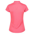 Tropical Pink - Back - Regatta Womens-Ladies Maverick V Polo Shirt