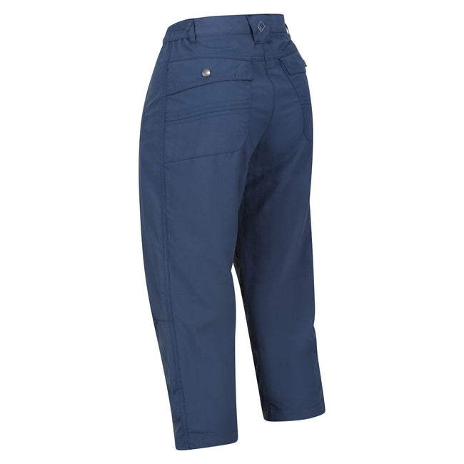 Dark Denim - Lifestyle - Regatta Womens-Ladies Chaska II Capri