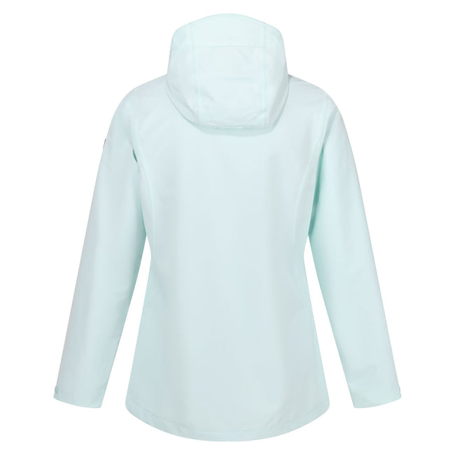 Bleached Aqua - Back - Regatta Womens-Ladies Hamara III Waterproof Jacket