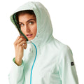 Bleached Aqua - Lifestyle - Regatta Womens-Ladies Hamara III Waterproof Jacket