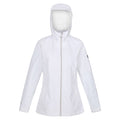 White - Front - Regatta Womens-Ladies Hamara III Waterproof Jacket