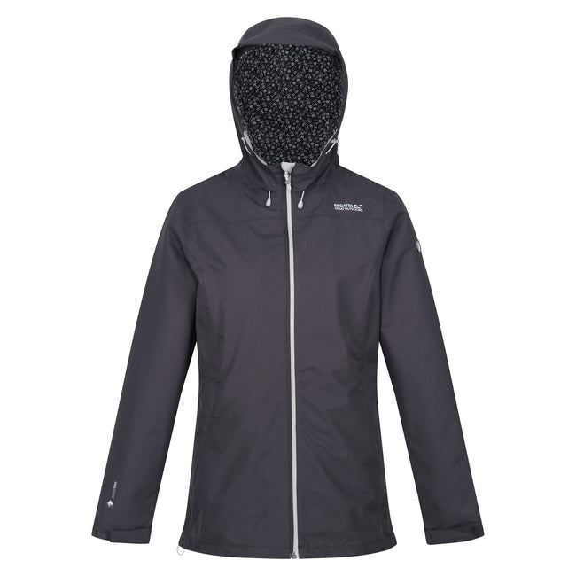 Seal Grey - Front - Regatta Womens-Ladies Hamara III Waterproof Jacket