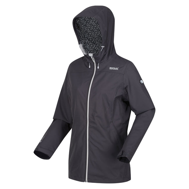 Seal Grey - Side - Regatta Womens-Ladies Hamara III Waterproof Jacket