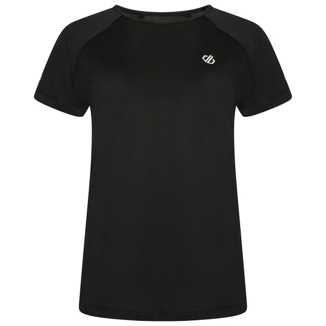 Black-Black - Front - Dare 2B Womens-Ladies Corral T-Shirt