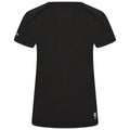 Black-Black - Back - Dare 2B Womens-Ladies Corral T-Shirt