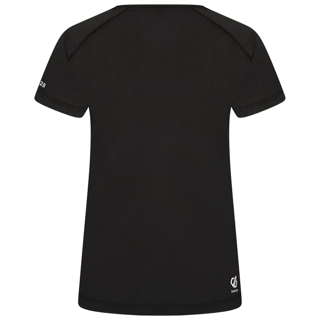 Black-Black - Back - Dare 2B Womens-Ladies Corral T-Shirt