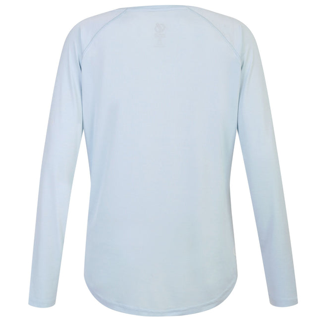 Quiet Blue - Back - Dare 2B Womens-Ladies Discern Long Sleeve T-Shirt