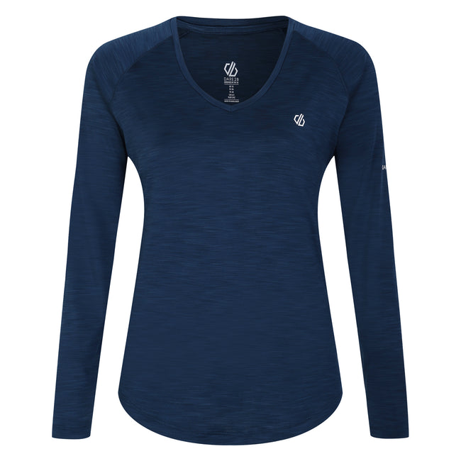 Moonlight Denim - Front - Dare 2B Womens-Ladies Discern Long Sleeve T-Shirt