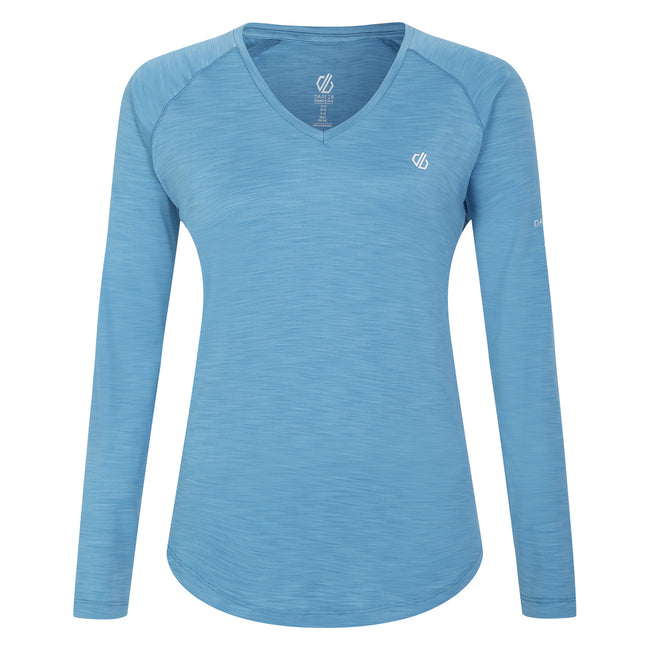 Niagara Blue - Front - Dare 2B Womens-Ladies Discern Long Sleeve T-Shirt