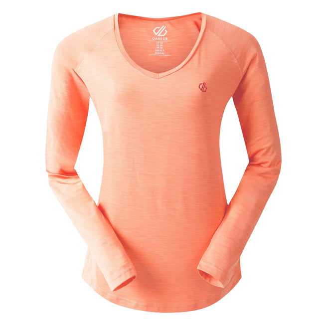 Shrimp - Front - Dare 2B Womens-Ladies Discern Long Sleeve T-Shirt
