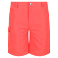 Neon Peach - Front - Regatta Childrens-Kids Sorcer II Shorts