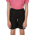 Black - Back - Regatta Childrens-Kids Sorcer II Shorts