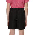 Black - Side - Regatta Childrens-Kids Sorcer II Shorts