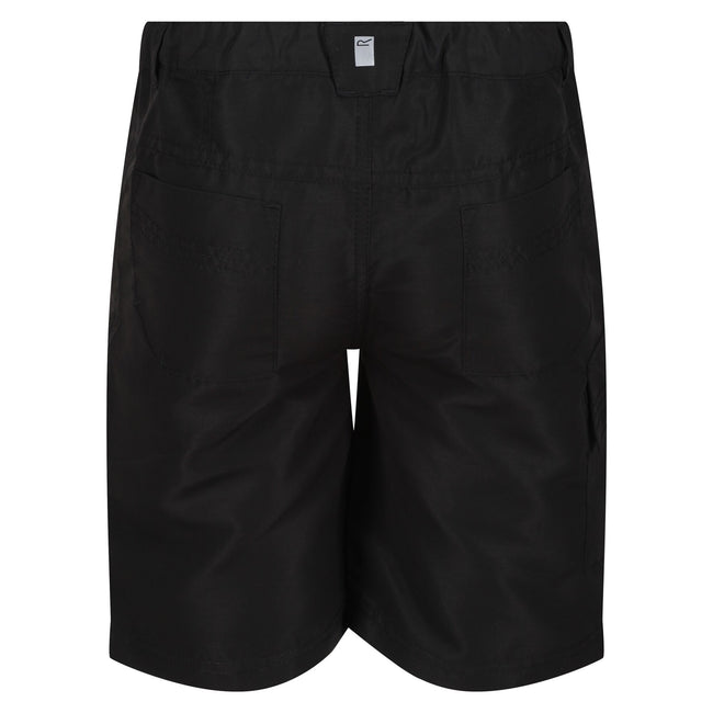 Black - Lifestyle - Regatta Childrens-Kids Sorcer II Shorts