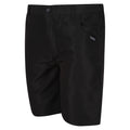 Black - Pack Shot - Regatta Childrens-Kids Sorcer II Shorts