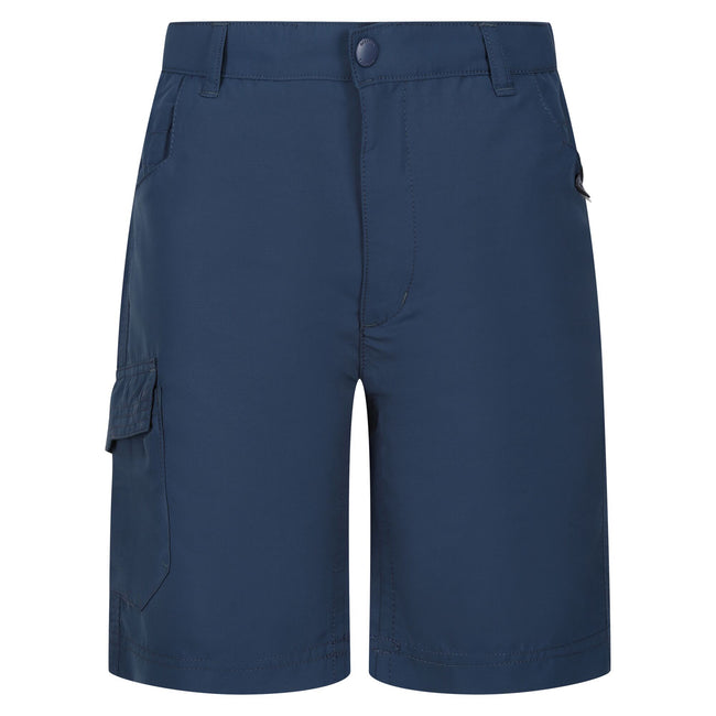 Dusty Denim - Front - Regatta Childrens-Kids Sorcer II Shorts