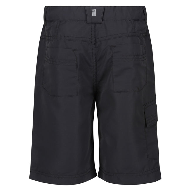 Seal Grey - Side - Regatta Childrens-Kids Sorcer II Shorts