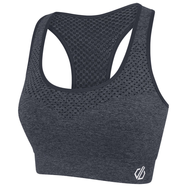 Ebony - Side - Dare 2b Womens-Ladies Dont Sweat It Sports Bra